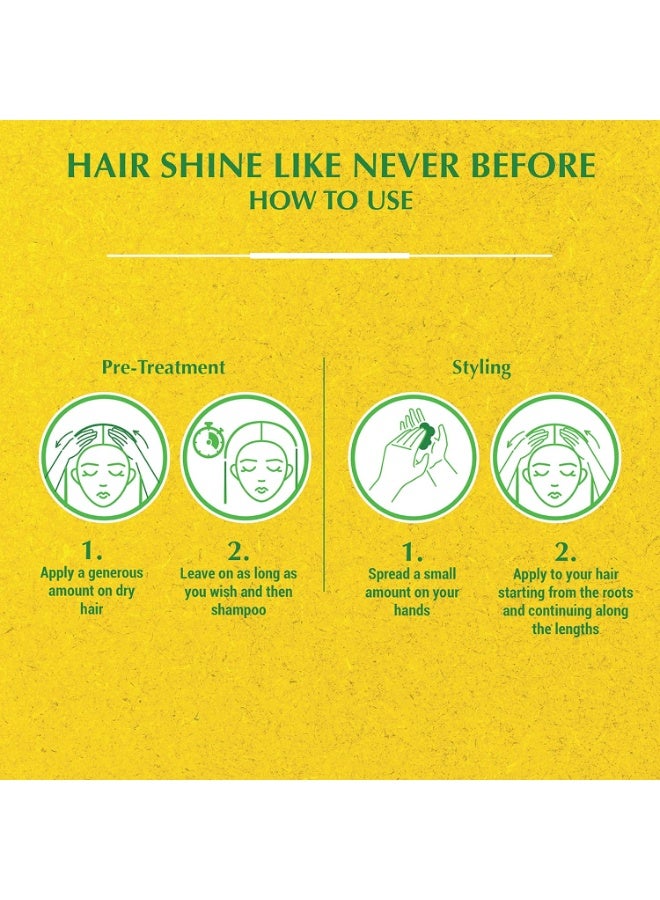 فاتيكا ناتشورالز كريم تصفيف الشعر للحماية من القشرة – 140 مل، الليمون وشجرة الشاي واللوز - Image 3